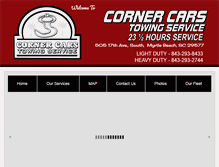 Tablet Screenshot of cornercarstowing.com